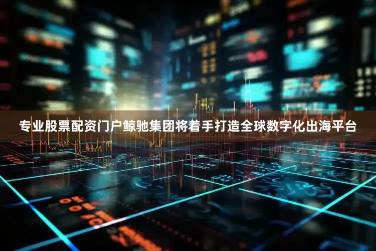 专业股票配资门户鲸驰集团将着手打造全球数字化出海平台