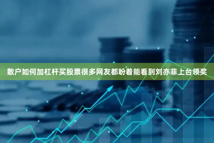散户如何加杠杆买股票很多网友都盼着能看到刘亦菲上台领奖