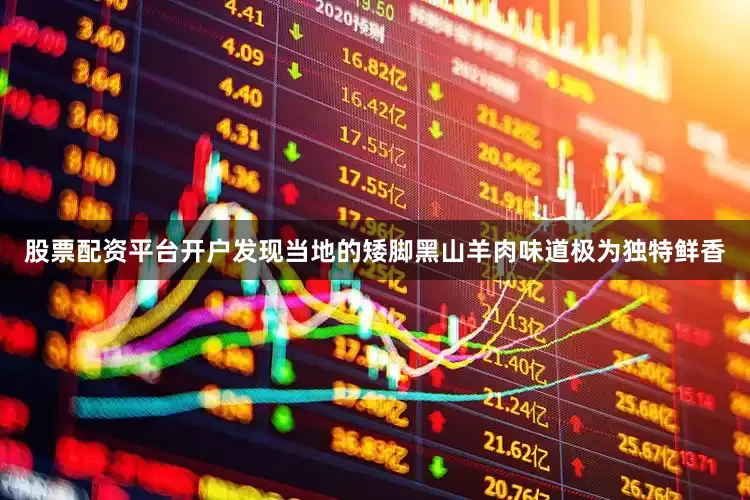 股票配资平台开户发现当地的矮脚黑山羊肉味道极为独特鲜香