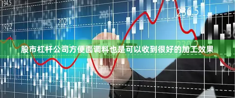 股市杠杆公司方便面调料也是可以收到很好的加工效果