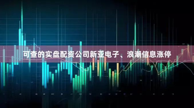 可查的实盘配资公司新亚电子、浪潮信息涨停
